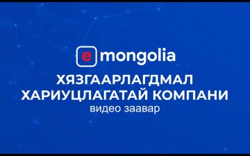 Хязгаарлагдмал хариуцлагатай компани - E mongolia /Видео заавар/