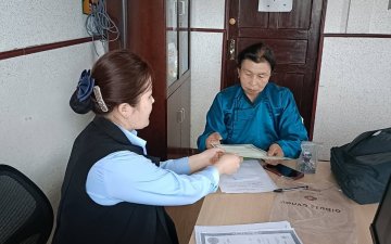 ШИНЭ-ИДЭР СУМАНД АЖИЛЛАЛАА.