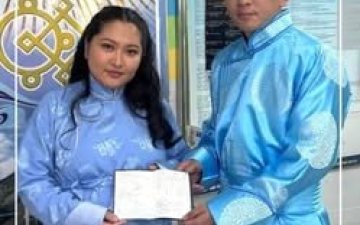 Балжинням, Дашням давхцсан билэгт сайн өдөр гэрлэлтээ батлуулав.