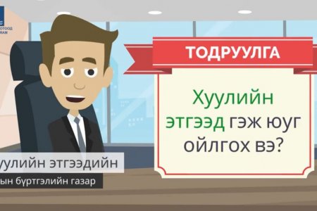 Хуулийн этгээдийн тухай ойлголт, түүний чиг үүрэг, эрх ба хэлбэр