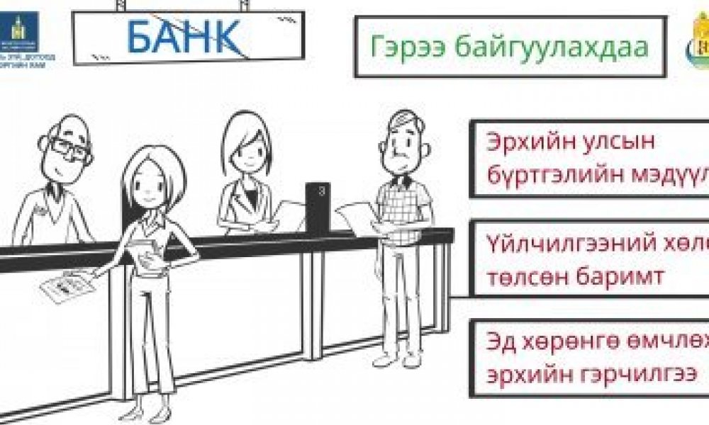 Зээлийн болон барьцааны гэрээг улсын бүртгэлд бүртгүүлэх