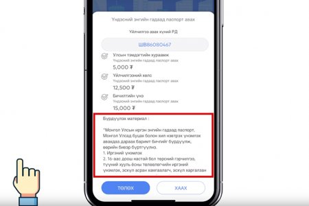 Төрийн үйлчилгээний төлбөр тооцоог ebarimt аппликейшнаар хэрхэн төлөх вэ?