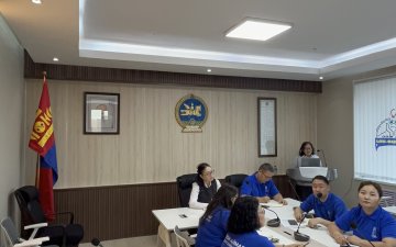 ХӨГЖЛИЙН БЭРХШЭЭЛТЭЙ ИРГЭДЭД ХҮРТЭЭМЖТЭЙ ҮЙЛЧИЛГЭЭ ҮЗҮҮЛЭХ СУРГАЛТ ЗОХИОН БАЙГУУЛЛАА