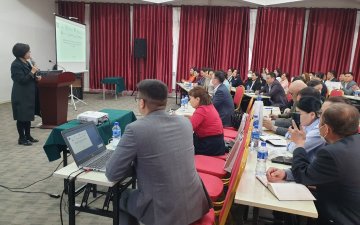 Хоршоодын шинэчилсэн бүртгэл зохион байгуулах ажлын хүрээнд арга зүйн зөвлөгөө өгөх сургалт болж байна