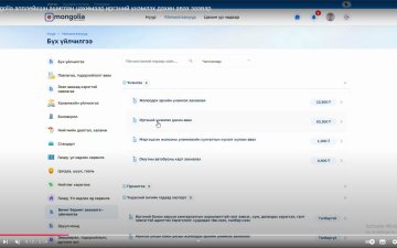 E-Mongolia апплейкшн ашиглан цахимаар иргэний үнэмлэх дахин авах заавар