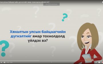Хяналтын улсын байцаагчийн дүгнэлтийг ямар тохиолдолд үйлдэх вэ?