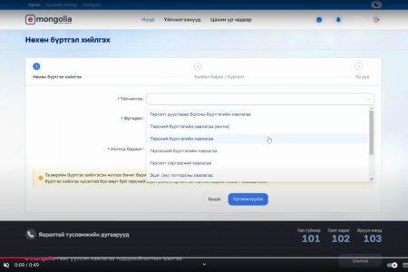 E-Mongolia аппликейшн ашиглан цахимаар нөхөн бүртгэлийн үйлчилгээг авах заавар