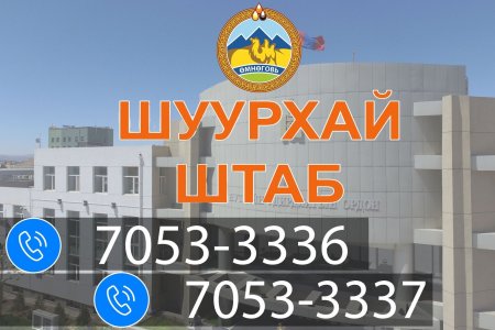 Өмнөговь аймгийн Онцгой комиссын шийдвэр - 2020.11.11