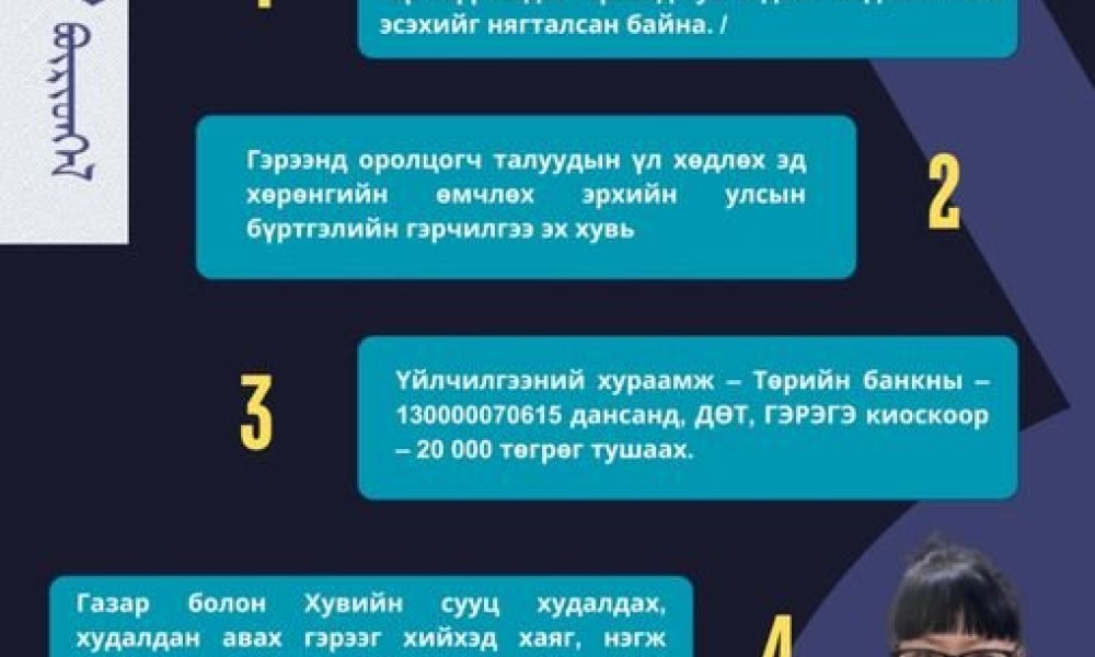 Арилжааны гэрээг эрхийн улсын бүртгэлд бүртгүүлэх