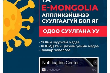 E-MONGOLIA АШИГЛАН БҮРТГЭЛИЙН ҮЙЛЧИЛГЭЭ, ЛАВЛАГААГ АВААРАЙ.