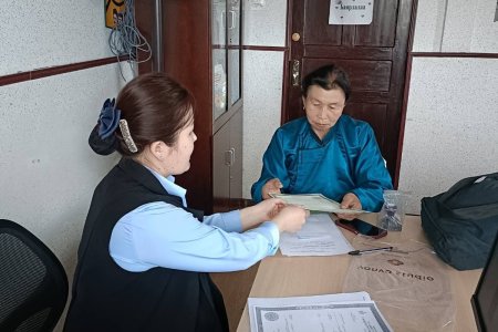 ШИНЭ-ИДЭР СУМАНД АЖИЛЛАЛАА.