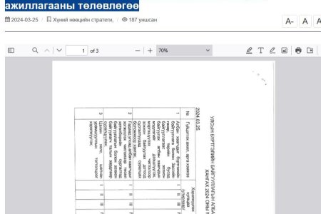Улсын бүртгэлийн байгууллагын албан хаагчдын ажиллах нөхцөл, нийгмийн баталгааг хангах 2024 оны үйл ажиллагааны төлөвлөгөө