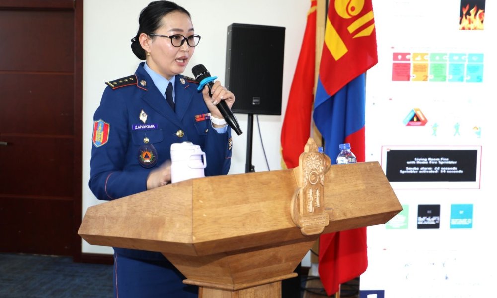 Гамшгаас хамгаалах сургалт зохион байгууллаа