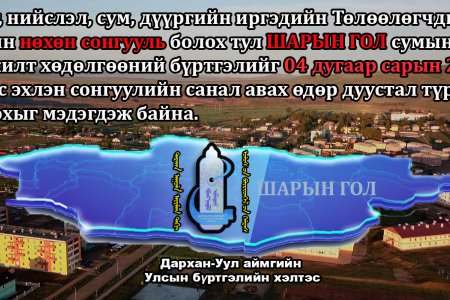 ИРГЭДИЙН АНХААРАЛД