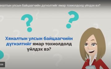 Хяналтын улсын байцаагчийн дүгнэлтийг ямар тохиолдолд үйлдэх вэ?