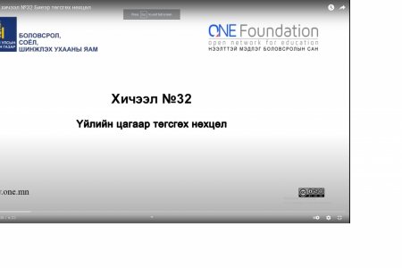 Монгол бичгийн хичээл №32 Биеэр төгсгөх нөхцөл