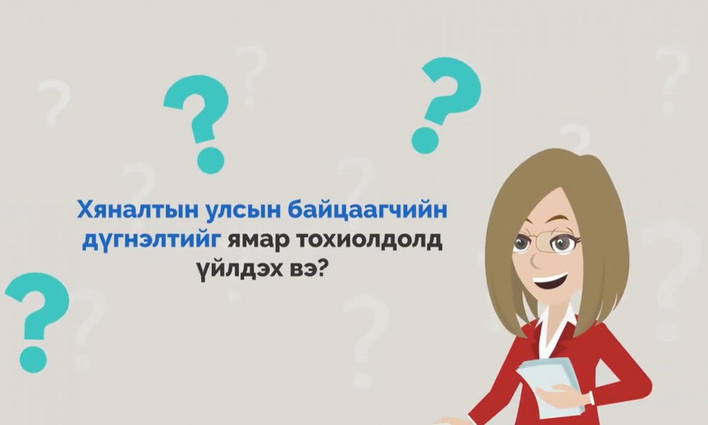 Хяналтын улсын байцаагчийн дүгнэлтийг ямар тохиолдолд үйлдэх вэ?