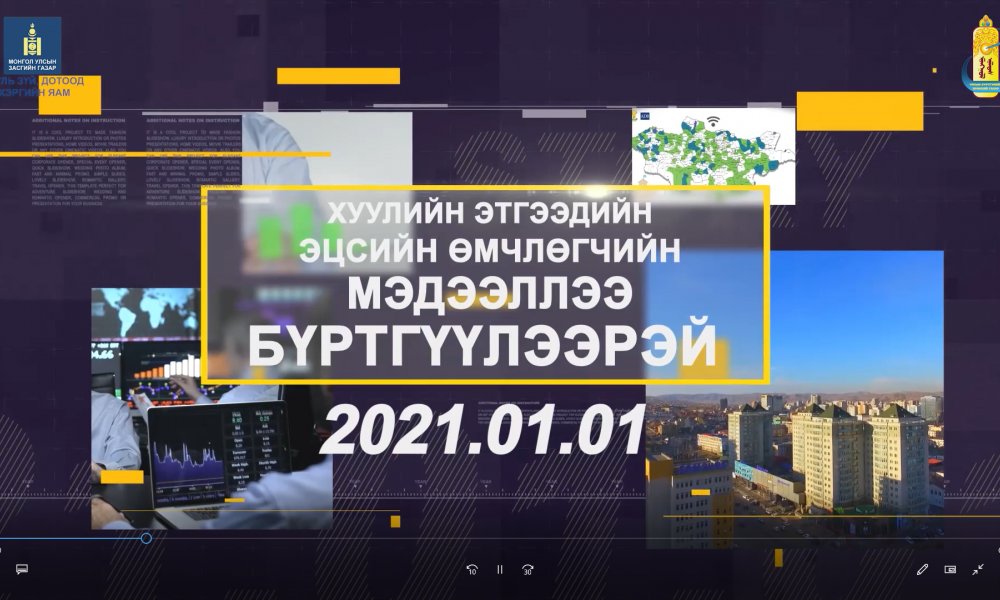 Хуулийн этгээдийн эцсийн өмчлөгчийн мэдээллээ бүртгүүлээрэй