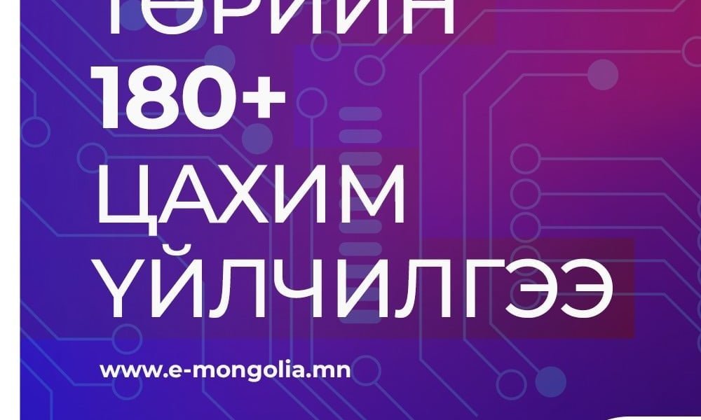 Төрийн үйлчилгээг www.e-mongolia.mn портал системээс авах боломжтой.