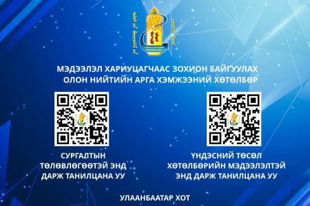 Шинээр томилогдсон албан хаагчдыг чиглүүлэх, дадлагажуулах сургалтын удирдамж, сургалтын хөтөлбөр