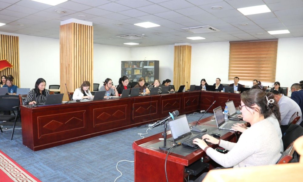 Улсын бүртгэлийн байгууллагын санхүүгийн албан хаагчдын нэгдсэн сургалт зохион байгуулагдаж байна