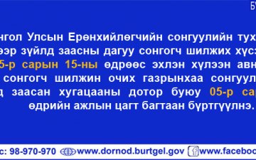 Иргэдийн анхааралд