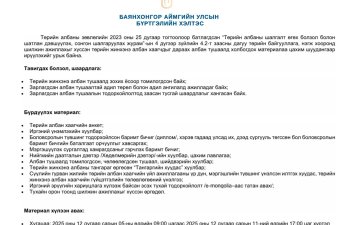 Шилжүүлэх, сэлгэн авах ажлын байрны зар