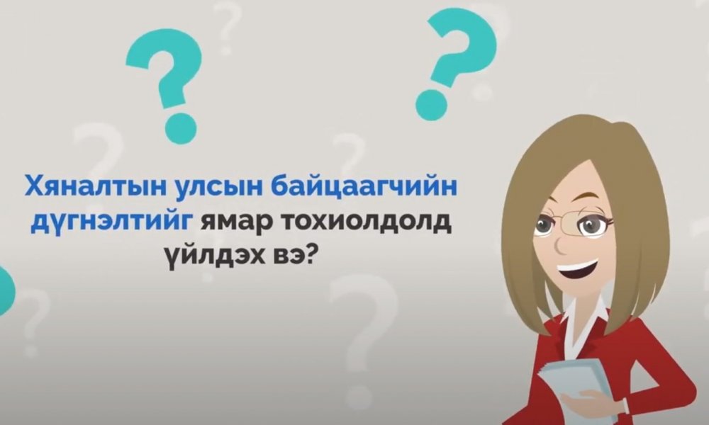 Хяналтын улсын байцаагчийн дүгнэлтийг ямар тохиолдолд үйлдэх вэ?