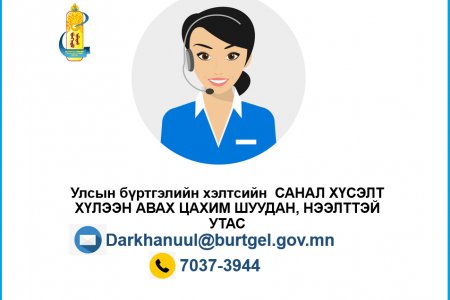 Санал хүсэлт хүлээн авах утас 