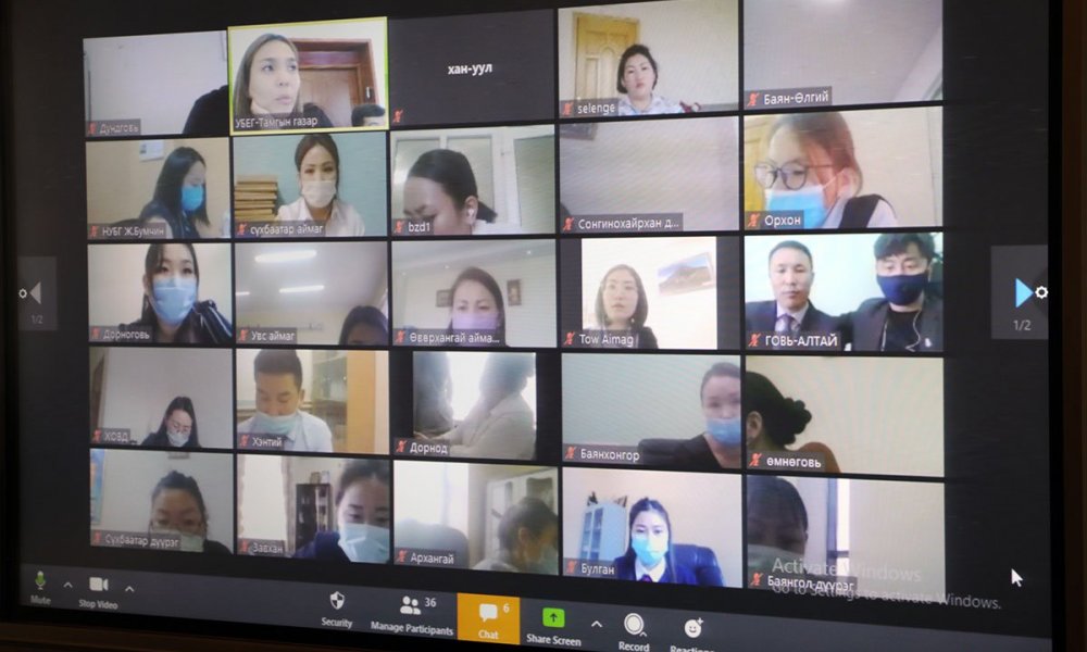 Бичиг хэргийн ажилтнуудад цахимаар сургалт зохион байгууллаа