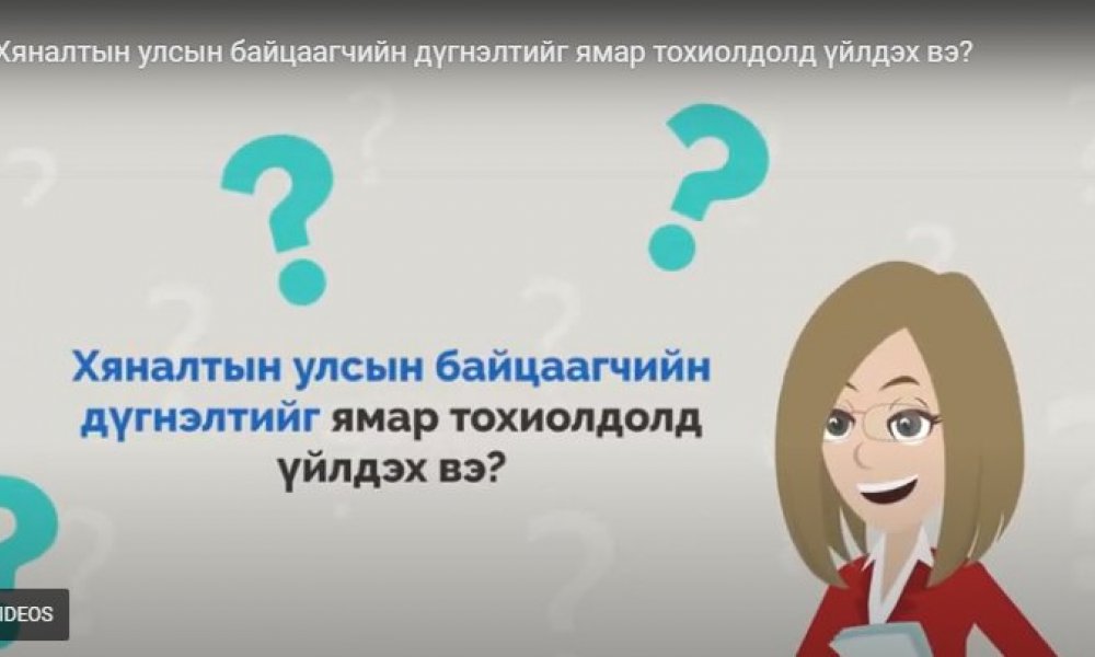Хяналтын улсын байцаагчийн дүгнэлтийг ямар тохиолдолд үйлдэх вэ?