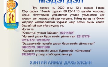 МЭДЭГДЭЛ