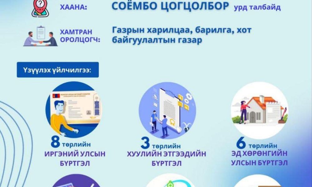 “ТАНД ОЙРХОН ТӨРИЙН ҮЙЛЧИЛГЭЭ” арга хэмжээ зохион байгуулагдана. 