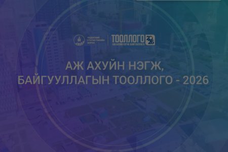 АЖ АХУЙ НЭГЖ, БАЙГУУЛЛАГЫН ТООЛЛОГО-2026