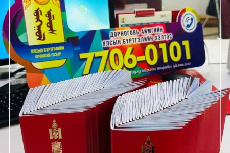 ГАДААД ПАСПОРТЫГ БҮХ СУМДАД ЗАХИАЛАХ, ХҮЛЭЭН АВАХ БОЛОМЖТОЙ БОЛЛОО
