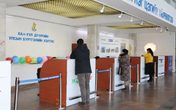 Хан-Уул дүүргийн 21 дүгээр хороонд “Улсын бүртгэлийн  үйлчилгээний цэг” шинээр нээгдлээ 