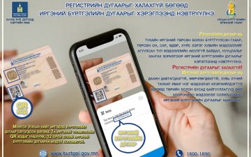 Регистрийн дугаарыг халахгүй бөгөөд иргэний бүртгэлийн дугаарыг хэрэглээнд нэвтрүүлнэ