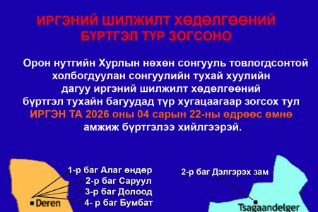 Иргэдийн анхааралд 