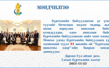 МЭНДЧИЛГЭЭ 