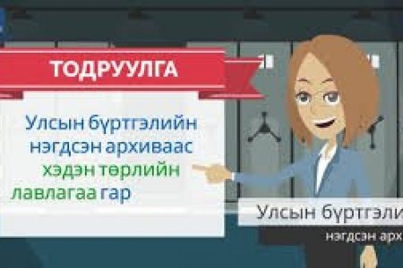 Улсын бүртгэлийн нэгдсэн архиваас хэдэн төрлийн лавлагаа гаргадаг вэ?