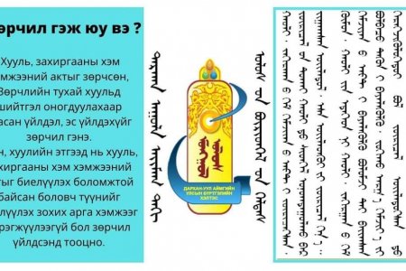 ИРГЭДИЙН АНХААРАЛД ᠋᠋᠑᠑᠑