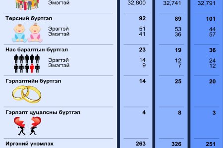 2024 оны 6-р сарын статистик тоон мэдээ