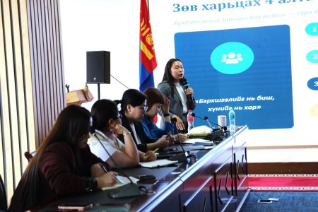 “Хөгжлийн бэрхшээлтэй хүний эрхийн талаарх мэдлэг олгох сургалт зохион байгууллаа”