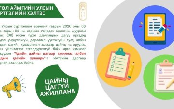 ИРГЭДИЙН АНХААРАЛД
