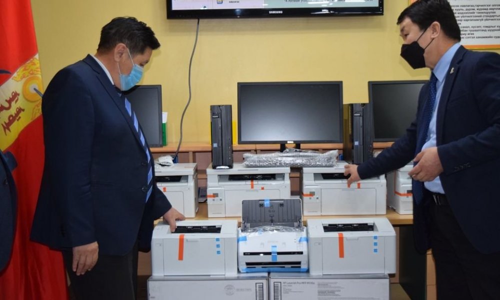 УЛСЫН БҮРТГЭЛИЙН ХЭЛТЭСТ ТОНОГ ТӨХӨӨРӨМЖИЙН ДЭМЖЛЭГ ҮЗҮҮЛЭВ.