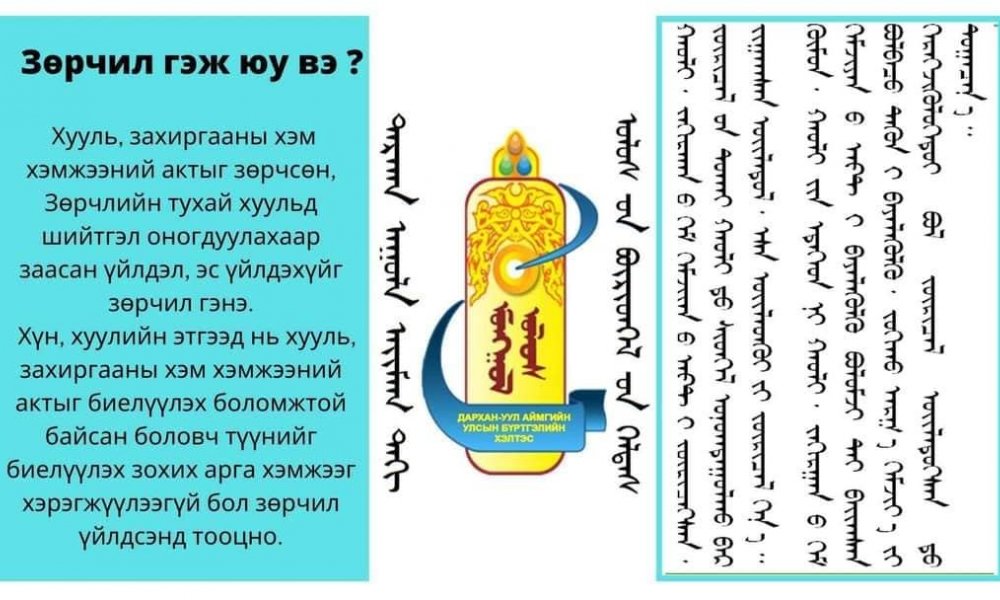 ИРГЭДИЙН АНХААРАЛД ᠋᠋᠑᠑᠑