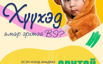 Хүүхэд бүр Эсэн мэнд амьдрах, Хөгжих, Хамгаалуулах, Нийгмийн амьдралд оролцох эрхтэй