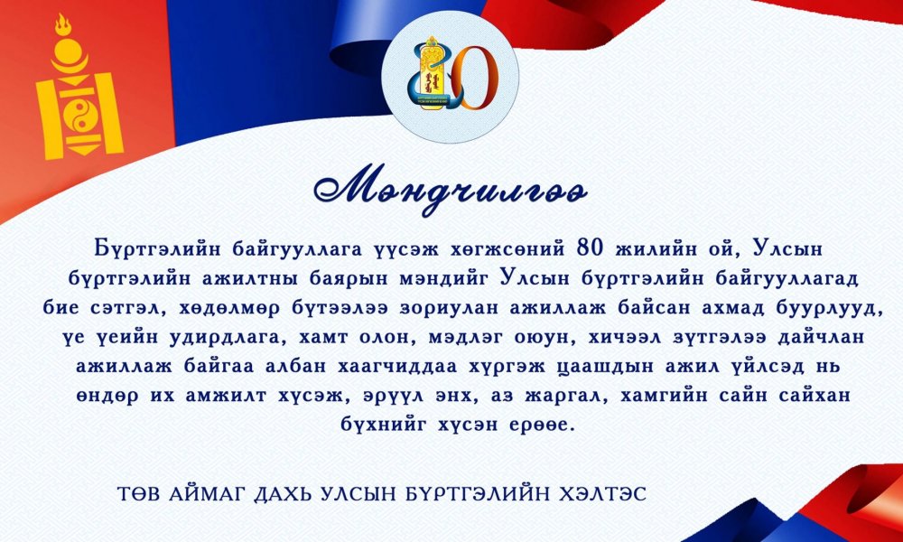МЭНДЧИЛГЭЭ