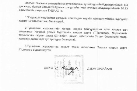 Гадаад улсад байгаа иргэдийн сонгогчдын нэрийн жагсаалт үйлдэх, хүргүүлэх журам /УБЕГ-ын даргын 2024 оны 02 дугаар сарын 16-ны өдрийн А/25 дугаар тушаал/