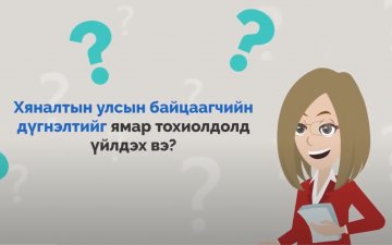 Хяналтын улсын байцаагчийн дүгнэлтийг ямар тохиолдолд үйлдэх вэ?
